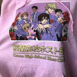 Ouran High School Host Club, size large hoodie